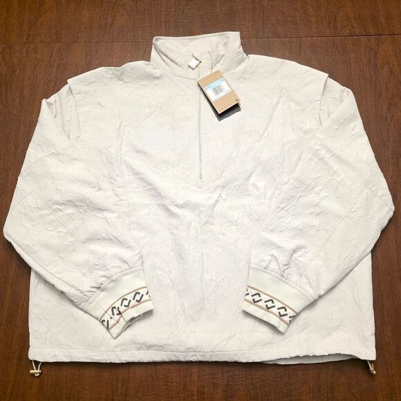 Nike Naomi Osaka Oversized Jacket Light Bone HJ0334-072 Women's Size M